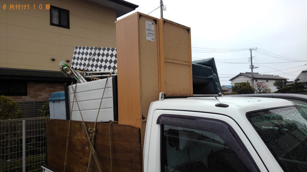 【田原市】引っ越しに伴う不用品回収・処分 お客様の声