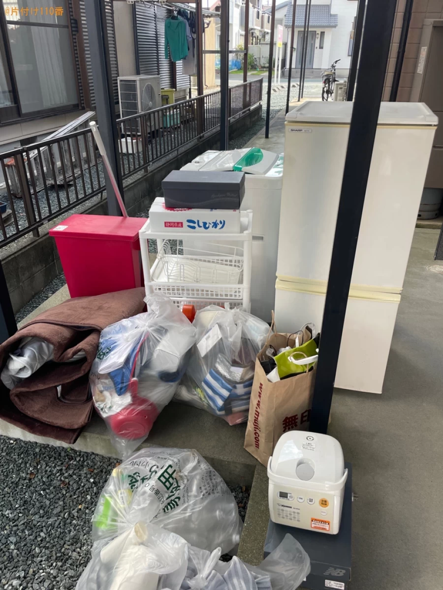 【浜松市中区】冷蔵庫、洗濯機、カーペット、炊飯器、ラック等の回収