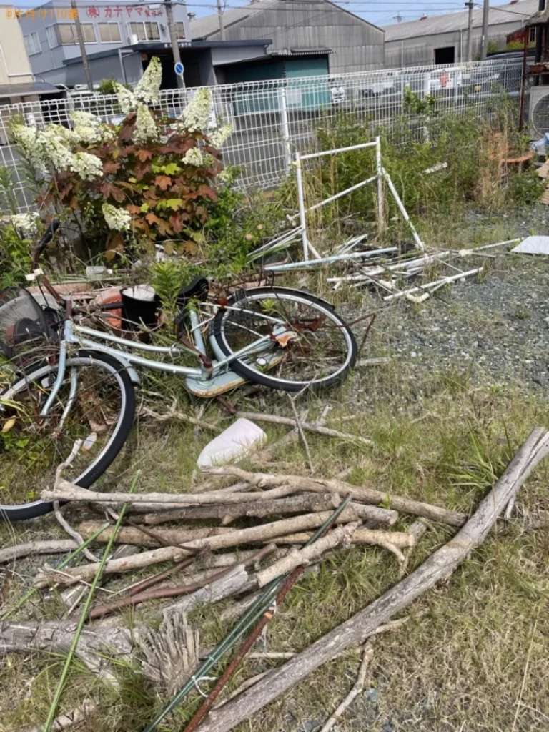 【浜松市】自転車、発泡スチロール、一般ごみ等の回収・処分ご依頼