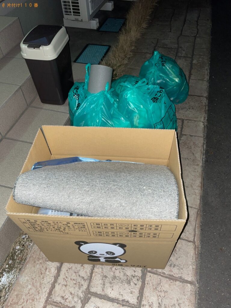【磐田市】PCのキーボード、扇風機、ゴミ箱、一般ごみ等の回収