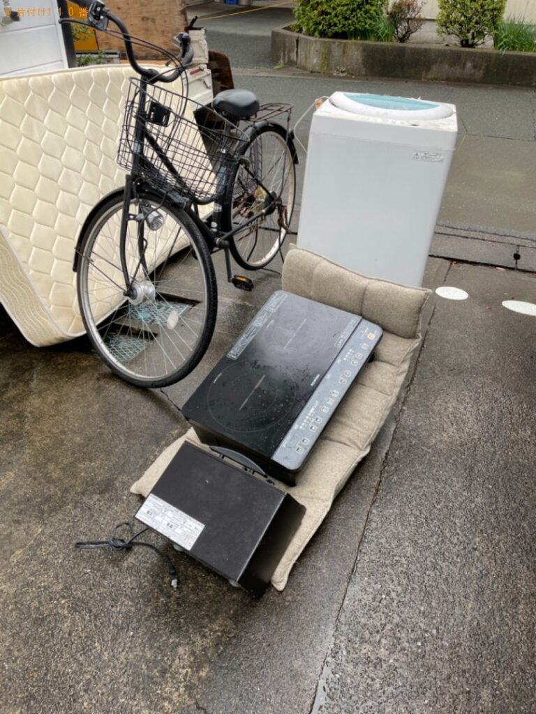 【浜松市中区】洗濯機、トースター、IHコンロ、自転車等の回収