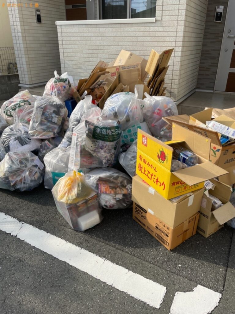 【浜松市中区】ダンボール、一般ごみの回収・処分ご依頼　お客様の声