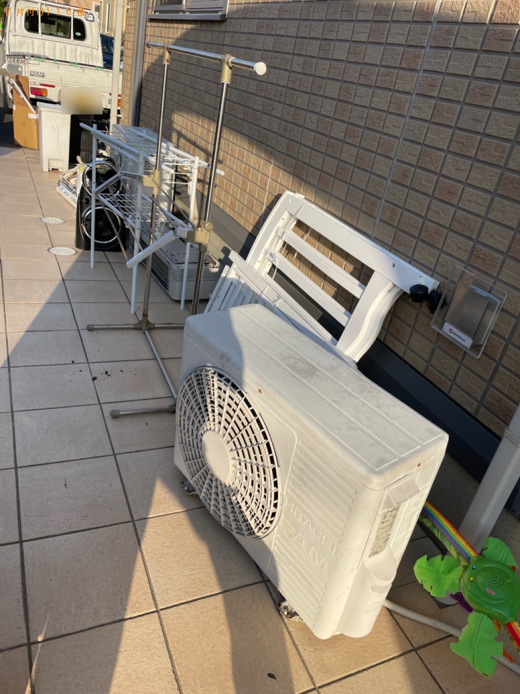 【浜松市中区】家庭用エアコン、カラーボックス、ラック等の回収
