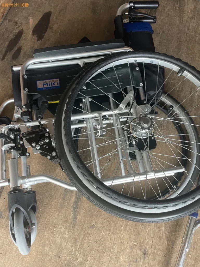 【浜松市中区】車椅子、歩行器の回収・処分ご依頼　お客様の声