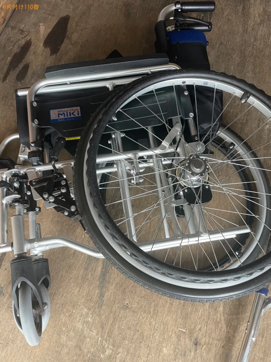 【浜松市中区】車椅子、歩行器の回収・処分ご依頼　お客様の声