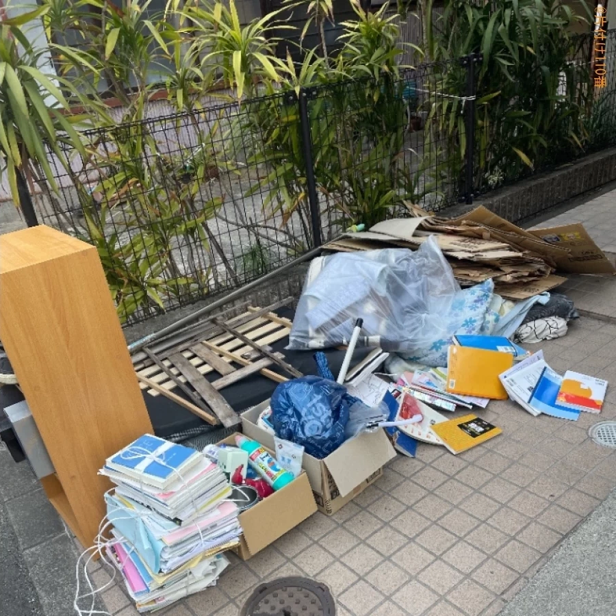 【浜松市中区】カラーボックス、布団、ダンボール、すのこ等の回収