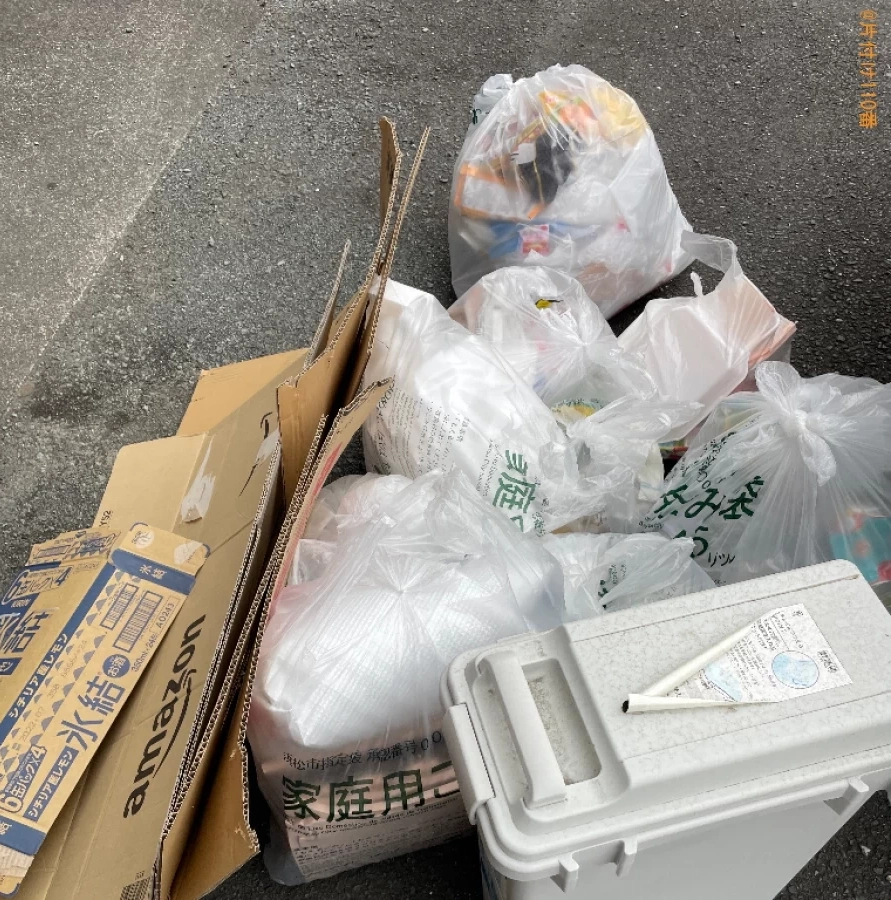 【浜松市東区】プラスチックケース、ダンボール、一般ごみ等の回収