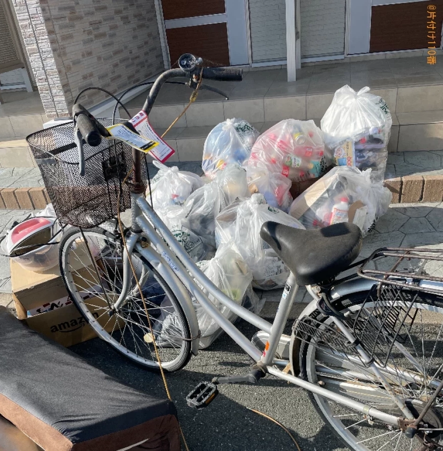 【浜松市】二人掛けソファー、自転車、バケツ、一般ごみ等の回収