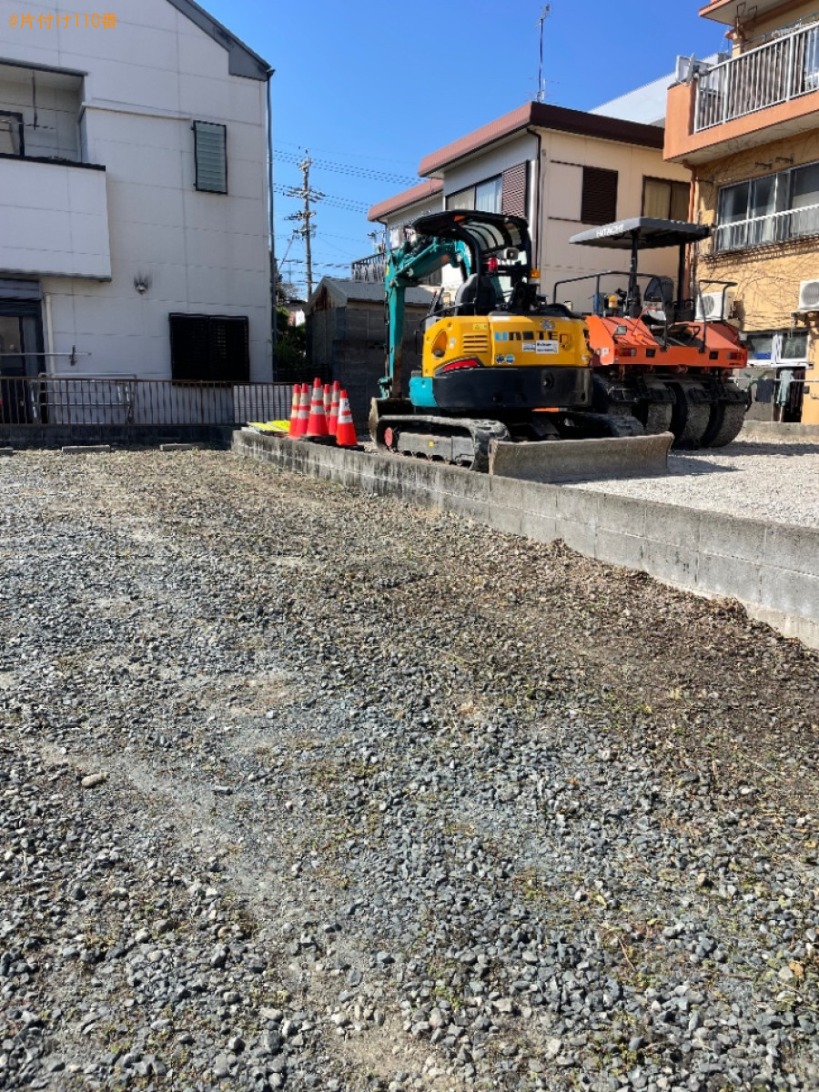【磐田市】50坪の草抜き作業・草処分ご依頼　お客様の声