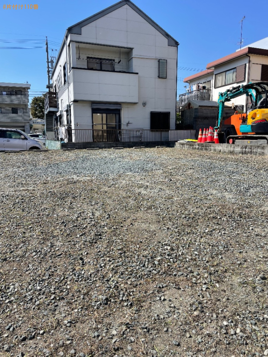 【磐田市】50坪の草抜き作業・草処分ご依頼　お客様の声